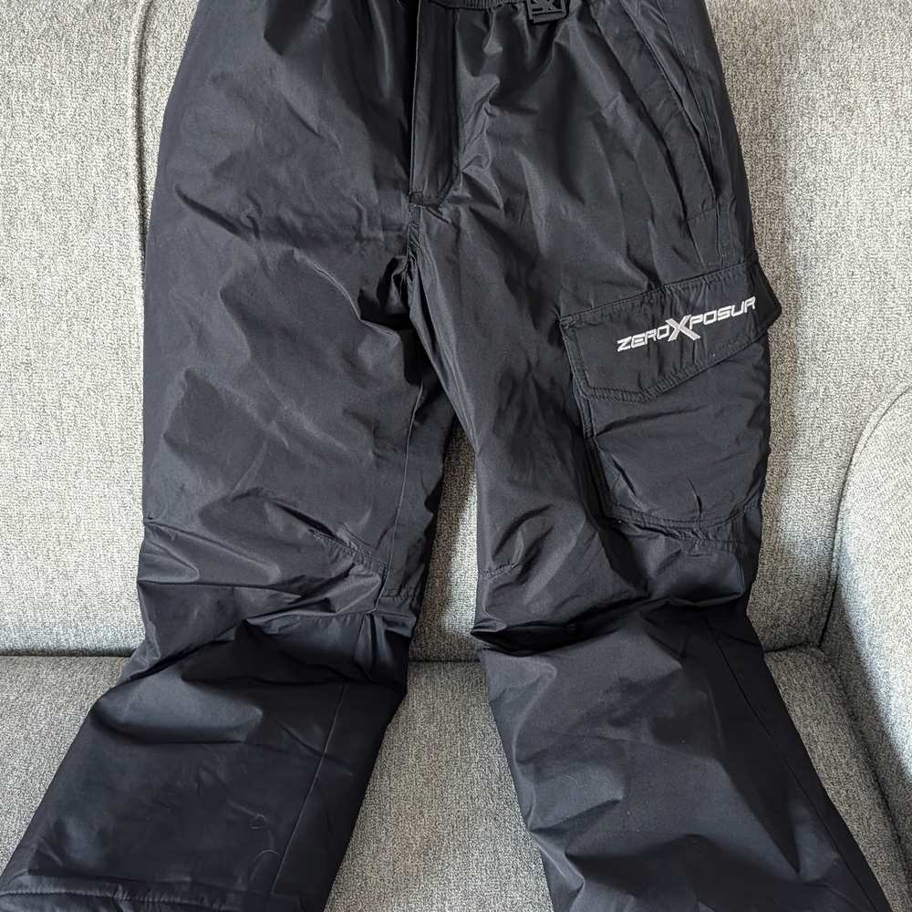 ZeroXposur Black Snow Pants